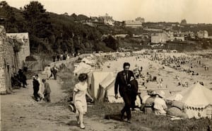 Historic Photo Langland Bay - Langlands Brasserie